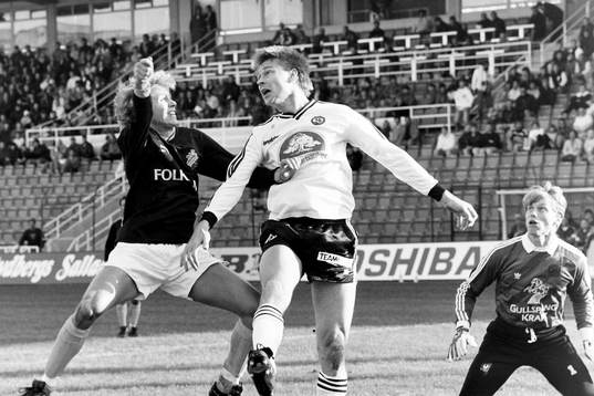 Sven Dahlkvist och Anders Karlsson, målvakt i Örebro