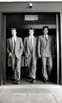 Niclas Nylén, Roger Ljung och Martin Dahlin