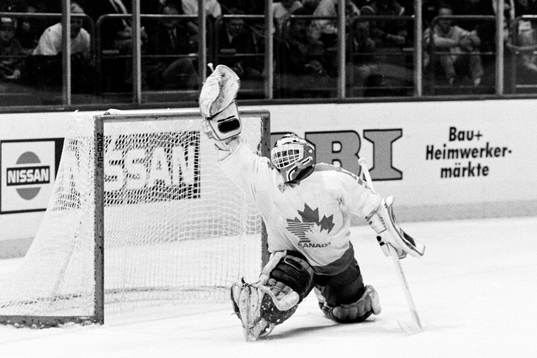 Grant Fuhr, målvakt i Kanada