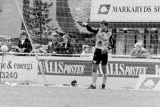 Glenn Sevestedt, målvakt i Karlskrona