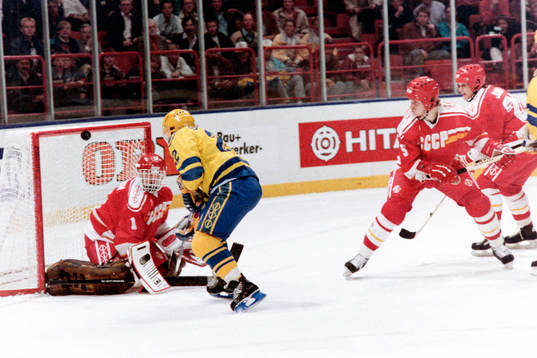 Håkan Söderström, Sverige fri med sovjets målvakt