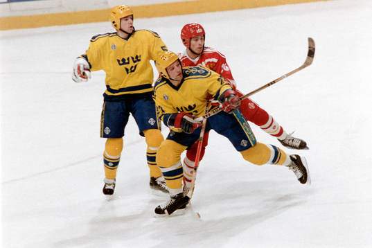 Ishockey, VM, Sverige - Sovjetunionen, 1-5