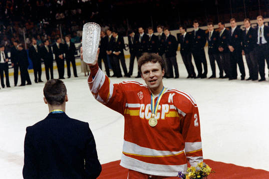 Viacheslav Fetisov, Sovjetunionen jublar