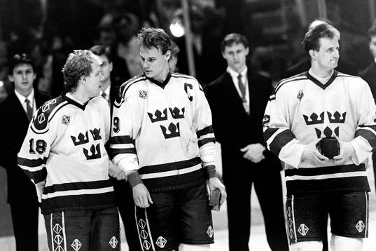 Jonas Bergqvist, Thomas Rundqvist och Anders Eldebrink,