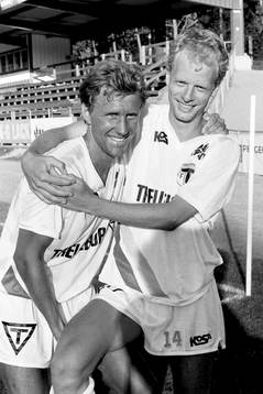 Anders Olsson och Anders Palmer, Trelleborg jublar