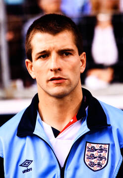 Englands Steve Bull. Football, Friendly, Denmark v England: