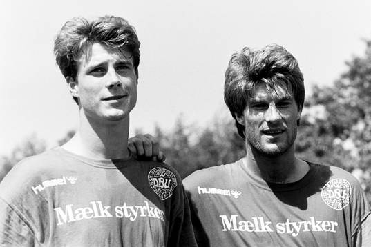 Brian och Michael Laudrup, Danmark