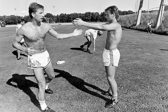 Halmstads tränare Stuart Baxter