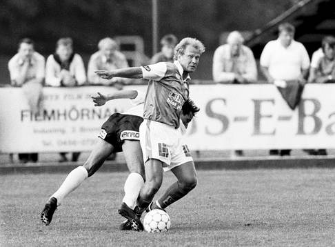 Lars-Olof Persson, Markaryd med bollen