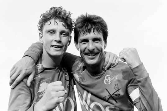Elfsborgs målskyttar Stefan Andreasson och Lennart