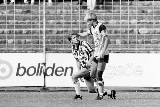 Fotboll, Div 1 Södra, Landskrona - Mjällby, 1-3