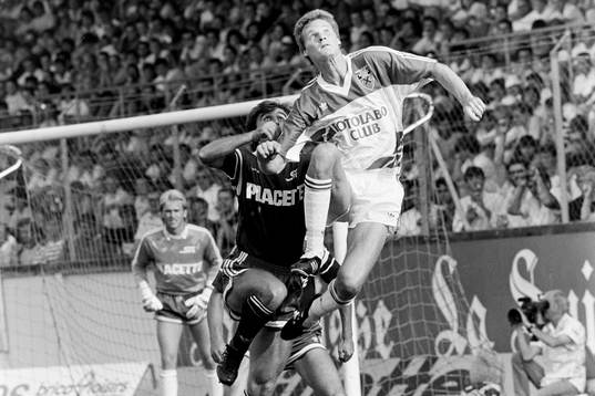 Peter Lönn, Neuchatel i matchen mot Servette