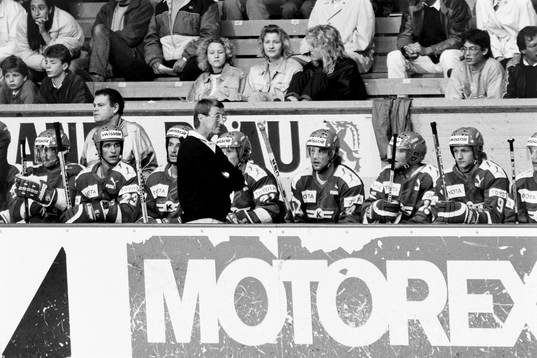 Curt Lindström, tränare i Kloten