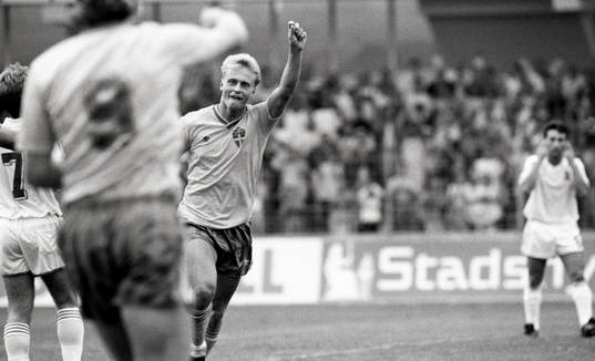 Jonas Thern, Sverige, jubel, glädje
