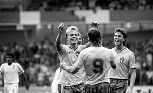 Jonas Thern, Sverige, jubel, glädje