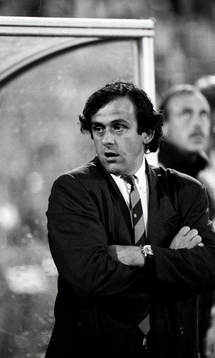 Michel Platini, förbundkapten, Frankrihe