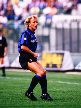 Andreas Brehme of Inter