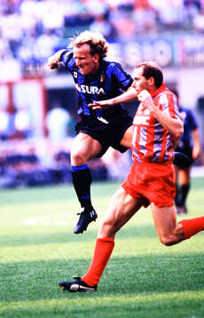 Andreas Brehme of Inter