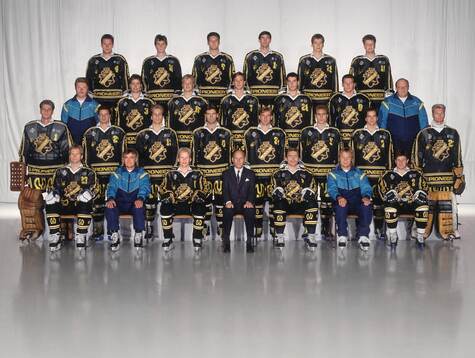 Spelare och personal i AIK