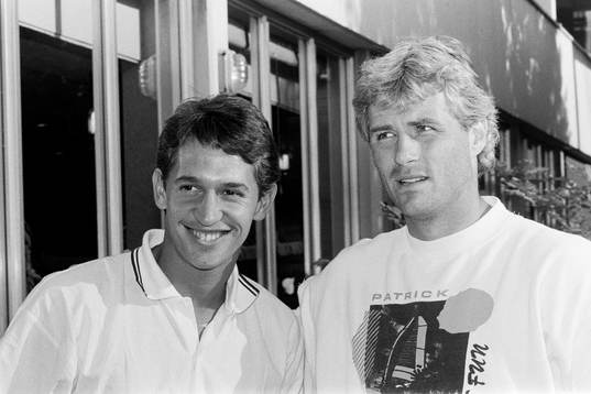 Gary Lineker, Everton och Glenn Hysén, Liverpool