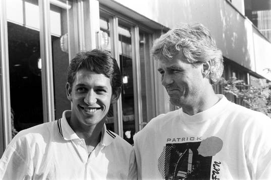 Gary Lineker, Everton och Glenn Hysén, Liverpool