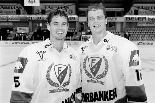 Håkan Loob och Bengt-Åke Gustafsson