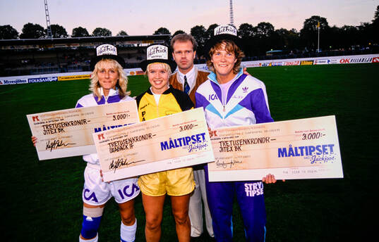 Prisutdelning miss hattrick, spelare som gjort tre mål i