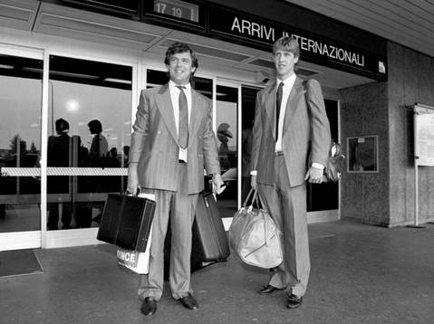Harry Jönsson och sonen Anders Jönsson