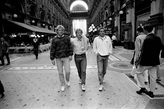 Håkan Lindman, Leif Engqvist och Törbjörn Persson på