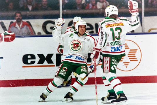 Stefan Axelsson och Terho Koskela, Frölunda jublar