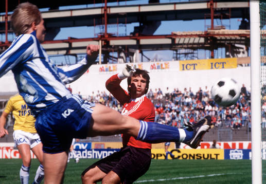 Fotboll, Göteborg - Halmstad, Björn Nordberg i Halmstad