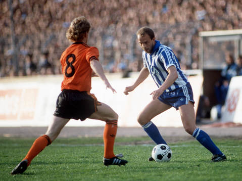 Fotboll, Dundee United - Göteborg, Tommy Holmgren