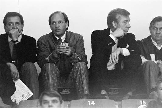Tommy Sandlin, förbundskapten och Rickard Fagerlund,