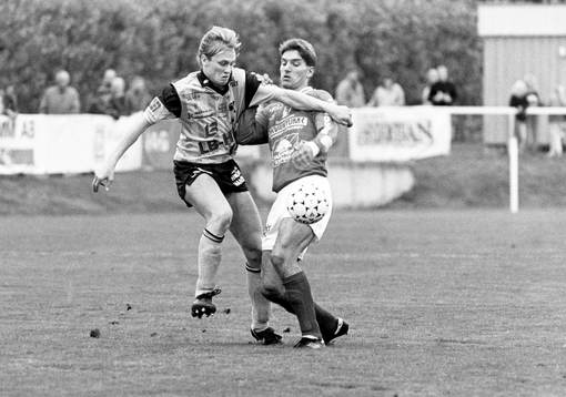Håkan Norén, Mjällby i kamp om bollen