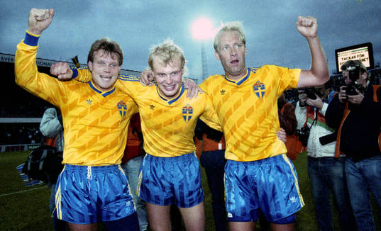 Leif Engqvist, Klas Ingesson och Mats Magnusson, Sverige,