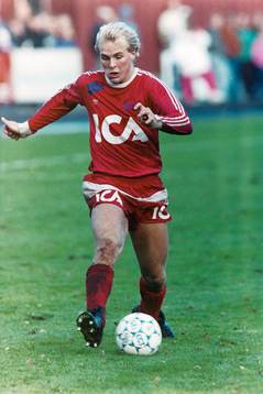 Peter Wibrån, Öster med bollen