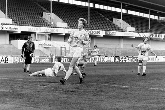 Fotboll, Damallsvenskan, Semifinal, Malmö FF - Öxabäck,