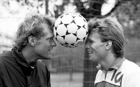 Håkan Lindman och Leif Engqvist, Malmö FF
