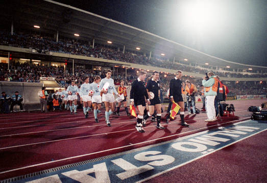 Per Ågren leder Malmö in på Malmö Stadion