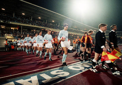 Per Ågren leder Malmö in på Malmö Stadion