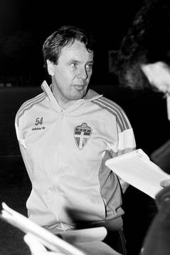 Nils Andersson, förbundskapten i Sverige