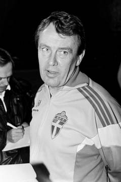Nils Andersson, förbundskapten i Sverige