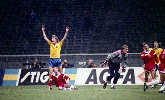 Johnny Ekström, Sverige, jubel, glädje
