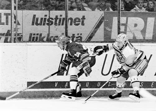 Ishockey, Finland - Sverige, 1-1