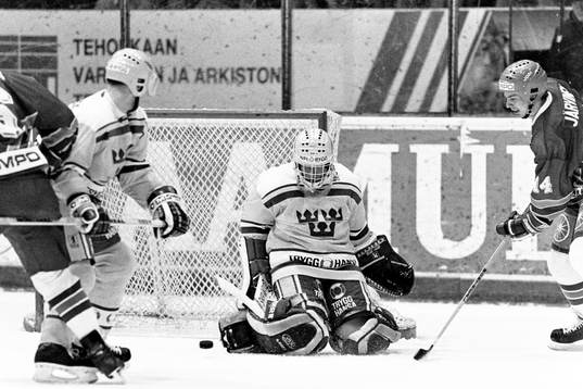 Fredrik Andersson, målvakt i Sverige