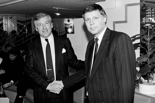 Rickard Fagerlund och Conny Evensson