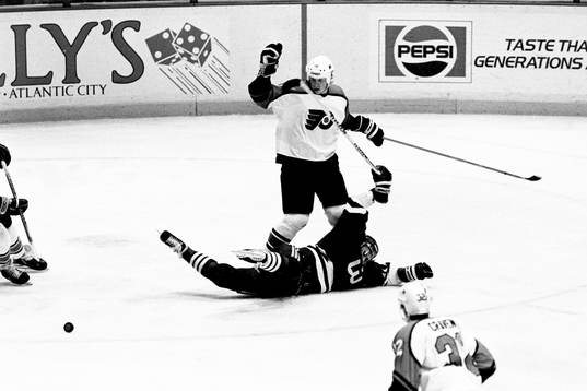 Ishockey, NHL, Philadelphia Flyers - Hartford Whalers, 2-3