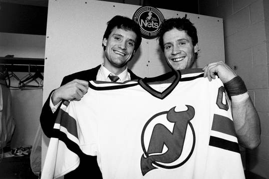 Peter Sundström och Patrik Sundström, New Jersey Devils