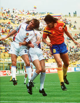Fotboll, VM, Jugoslavien - Spanien
