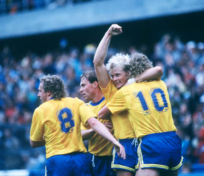 Fotboll, Sverige, Robert Prytz, Hasse Holmqvist, Peter
